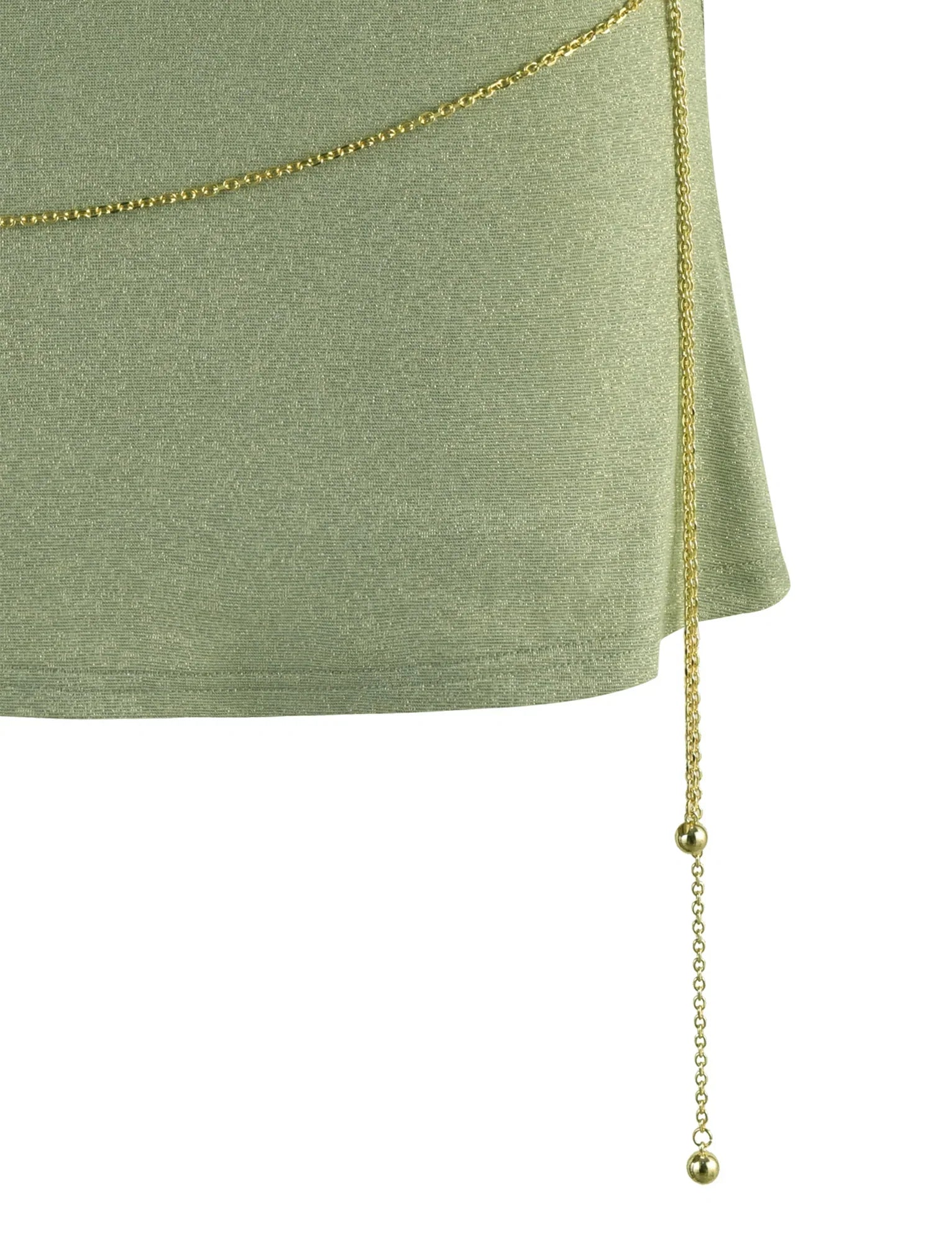 OPELI DRESS GREEN GREEN SPARKLE