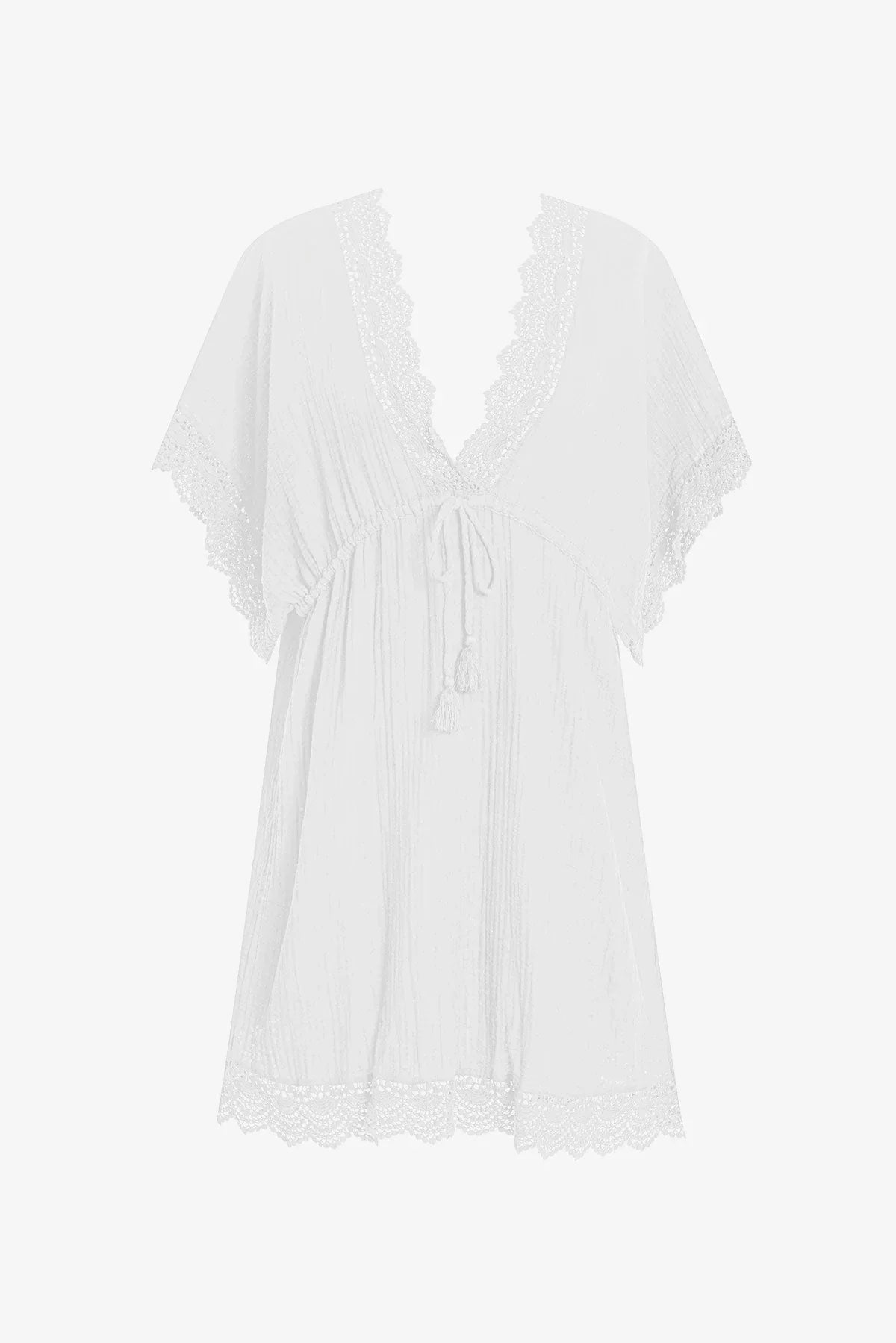 Horizon Tunic White Bliss Gauze
