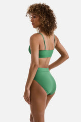 Ellis Bralette Sage Lido Rib