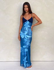 ALAINA DRESS BLUE ORCHID
