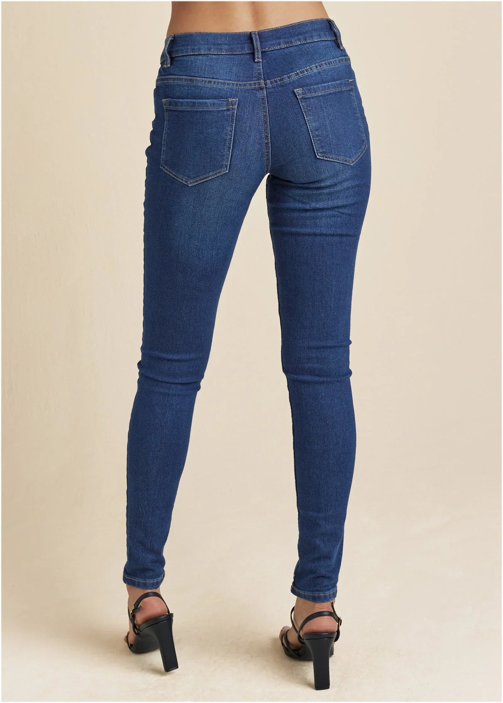 Heidi Skinny Jeans Dark Wash