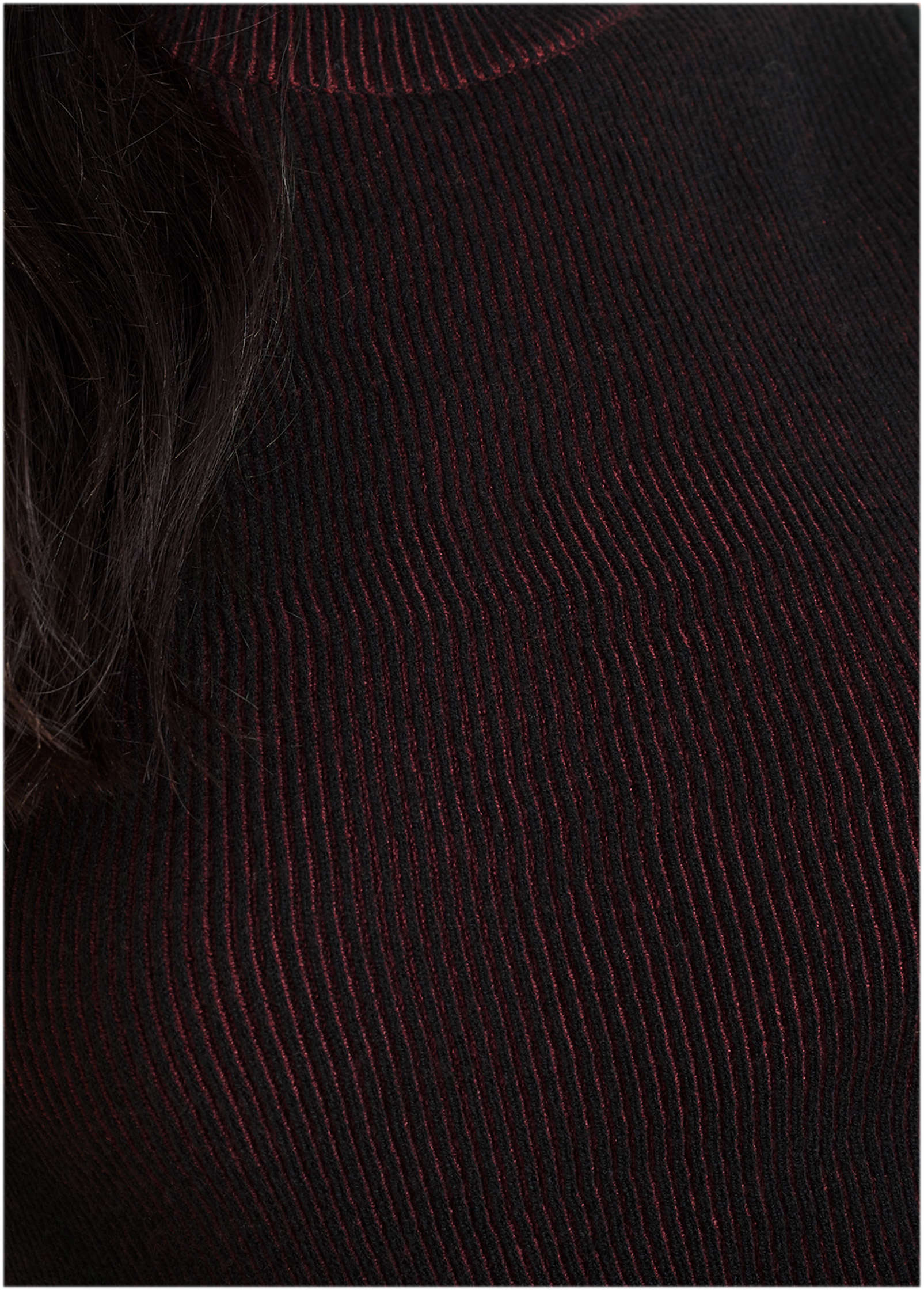 Plaited Tank Sweater Wine