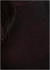 Plaited Tank Sweater Wine