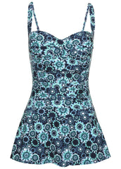St Tropez Swim Dress Cool Kaleidoscope
