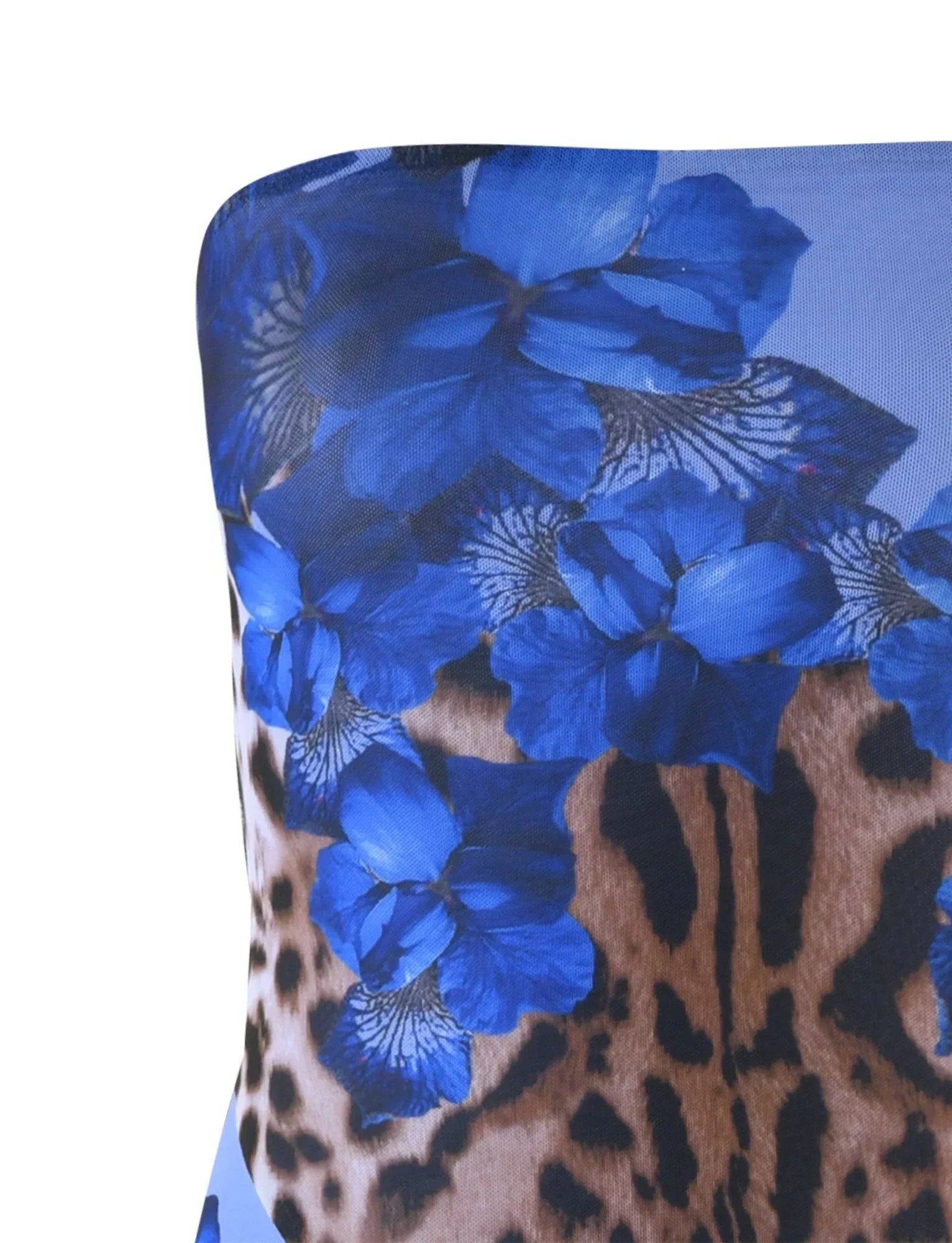 THEO MAXI DRESS MULTI LEOPARD