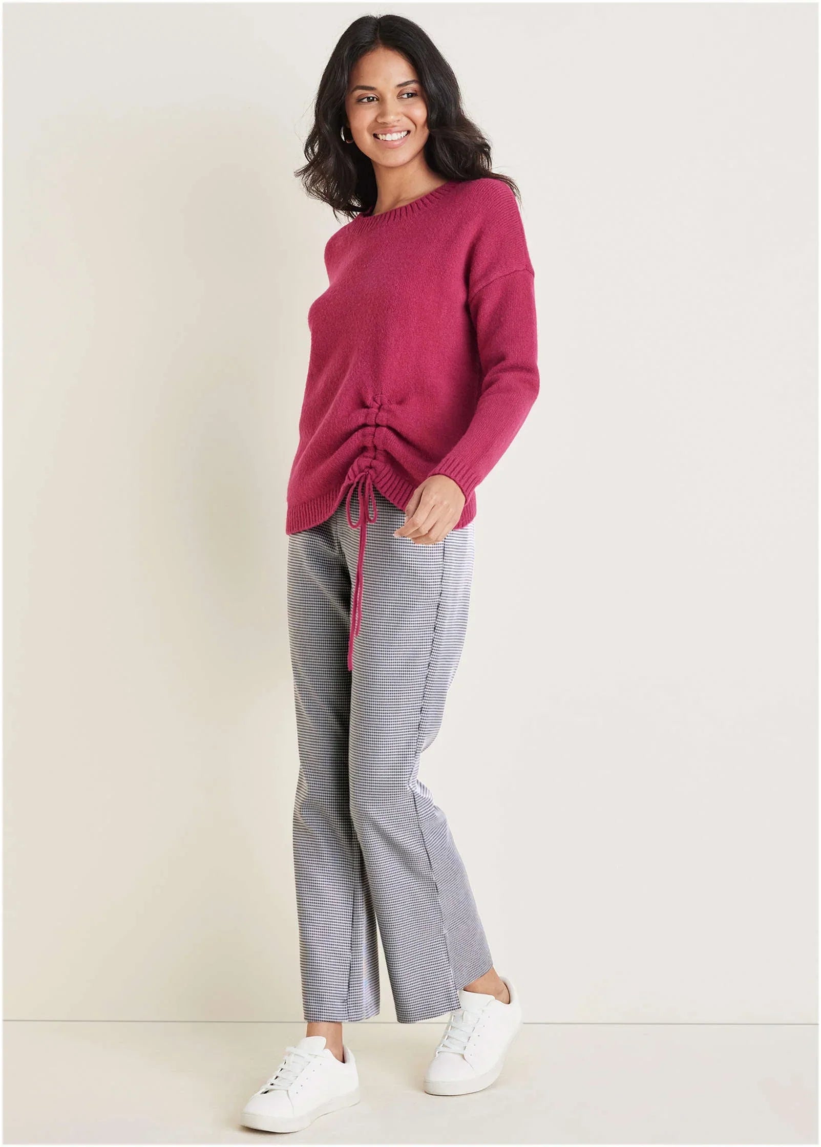 Ruched Sweater Vivacious