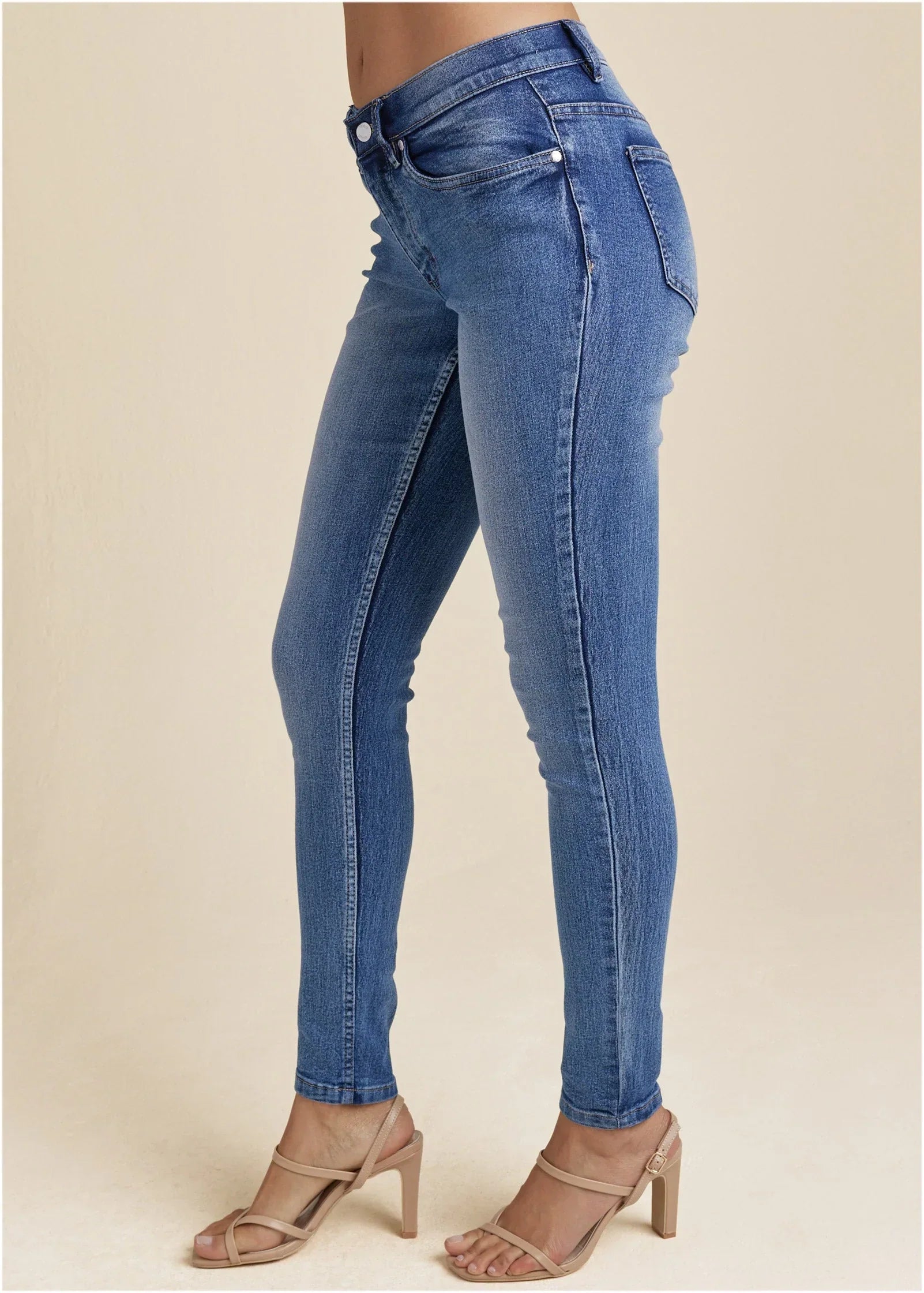Heidi Skinny Jeans Medium Wash