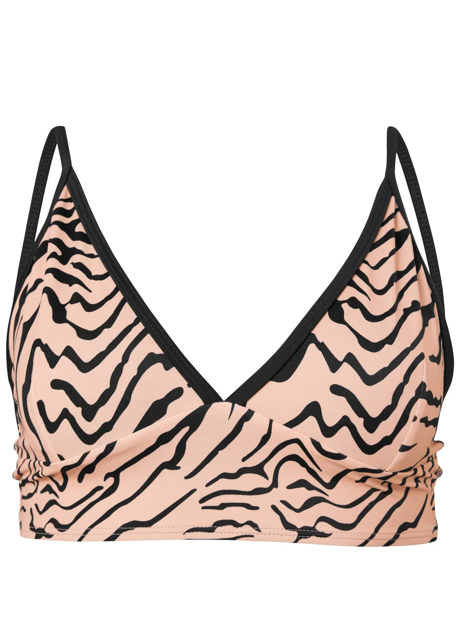 By The Sea Triangle Top Flirty Tigress
