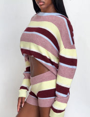 KOA 20 STRIPED SHORT TAN STRIPE