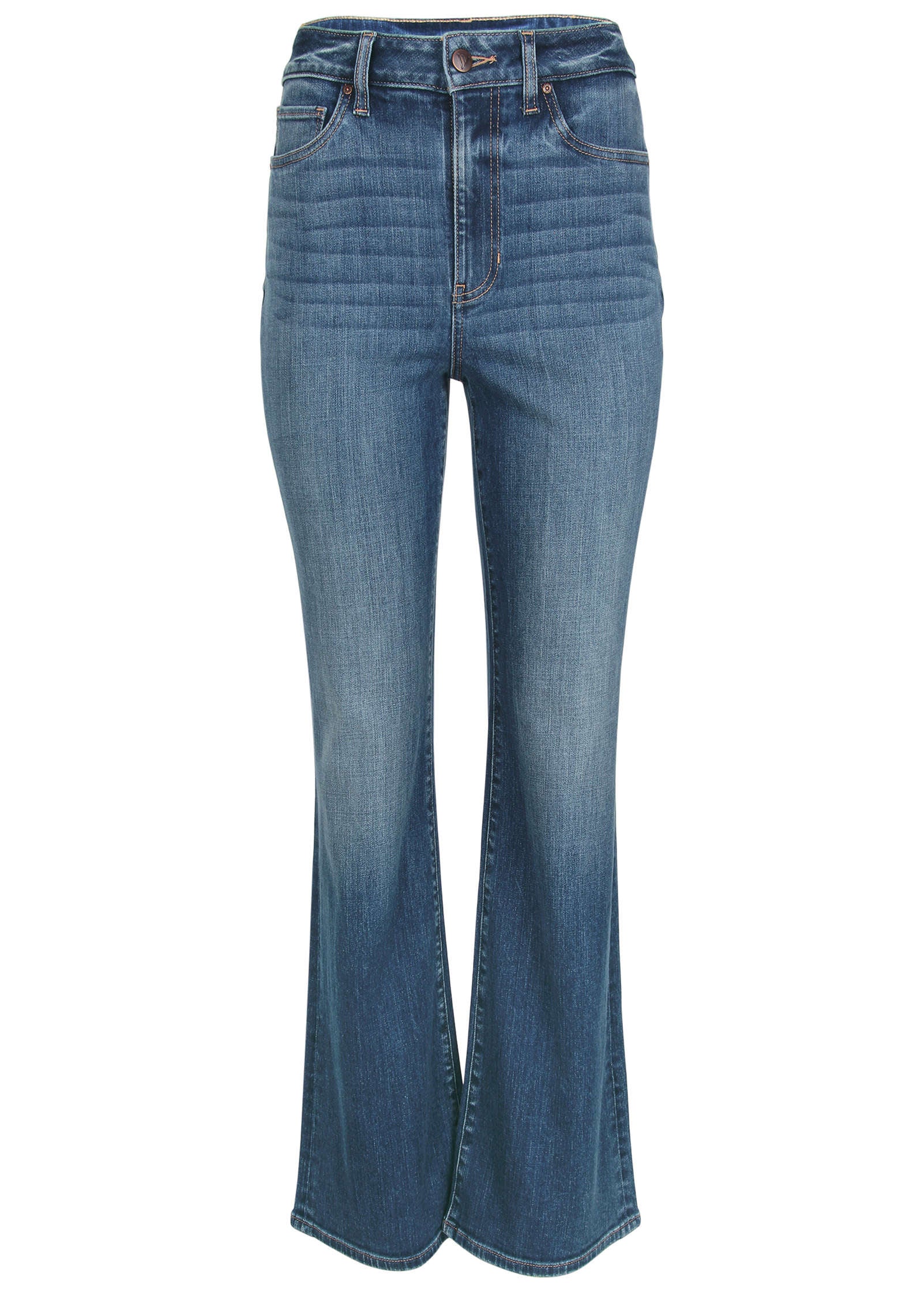 Penelope Modern Flare Jeans Medium Wash