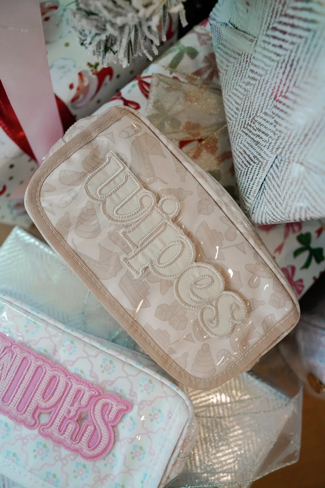 KenzKustomz Wipes Pouch Clear Coat Bag