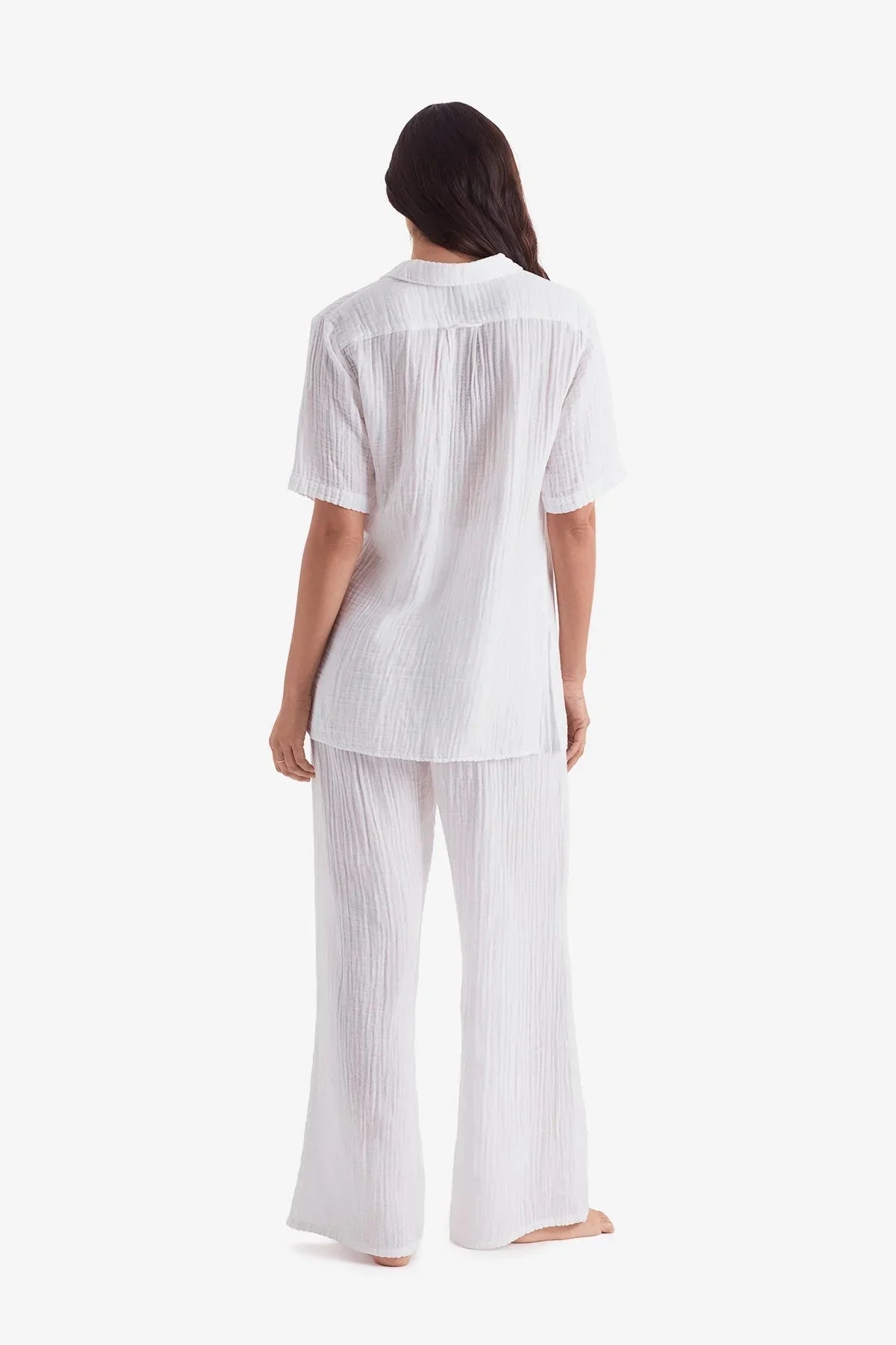 Vista Shirt White Bliss Gauze