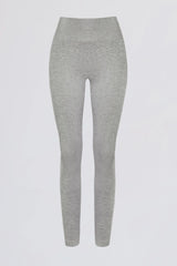 Super Sculpt Seamless High Waist Leggings in Grey Marl