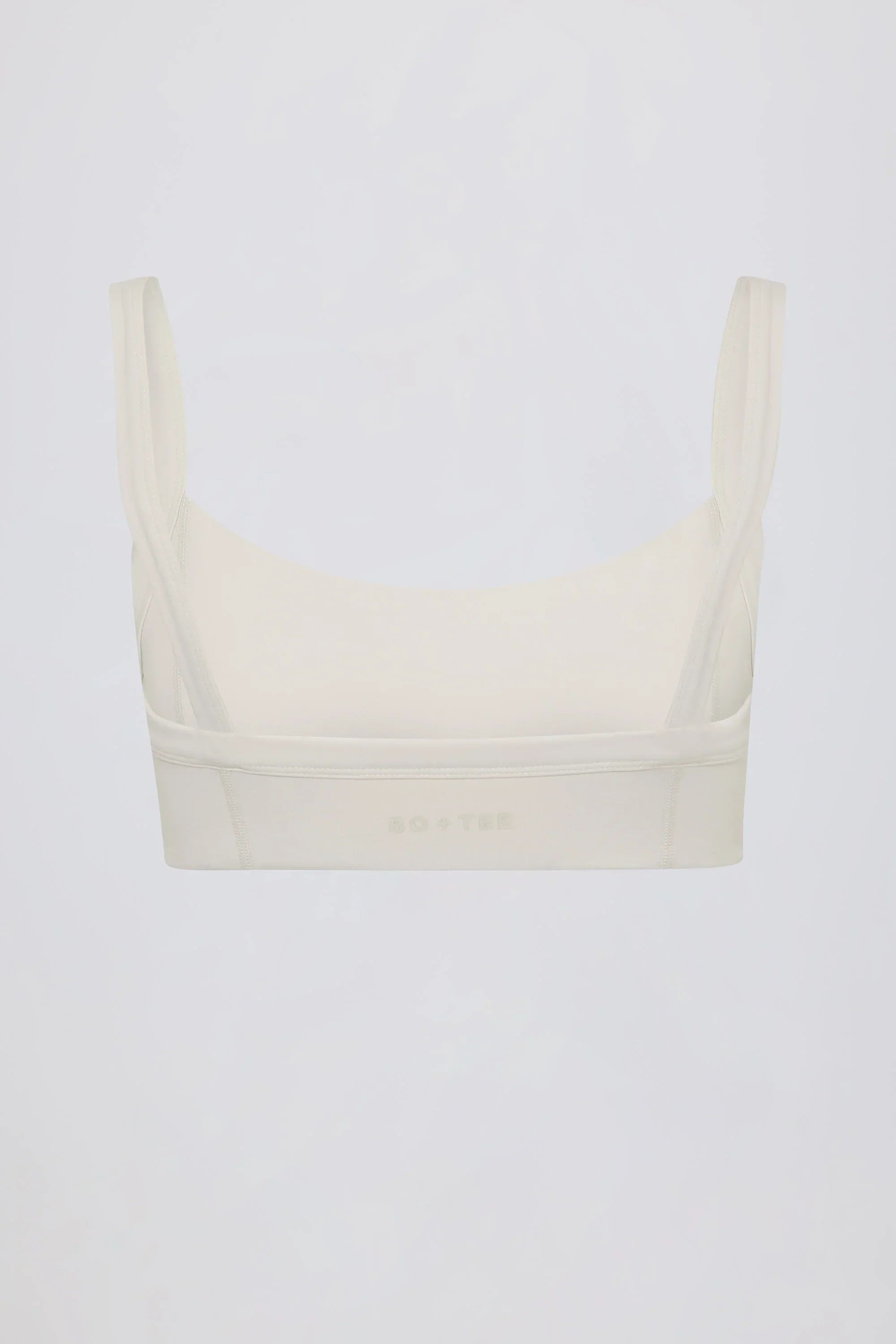 Soft Active Seam Detail Sports Bra in Oat