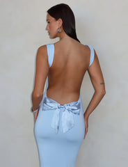 ZITA DRESS BLUE BABY BLUE