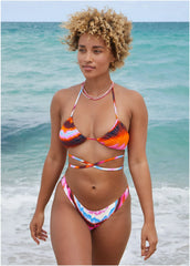 Strappy Ibiza Triangle Top Desert Agate Cool