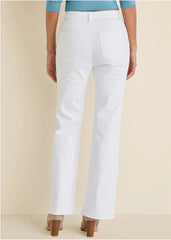 Penelope Modern Flare Jeans White