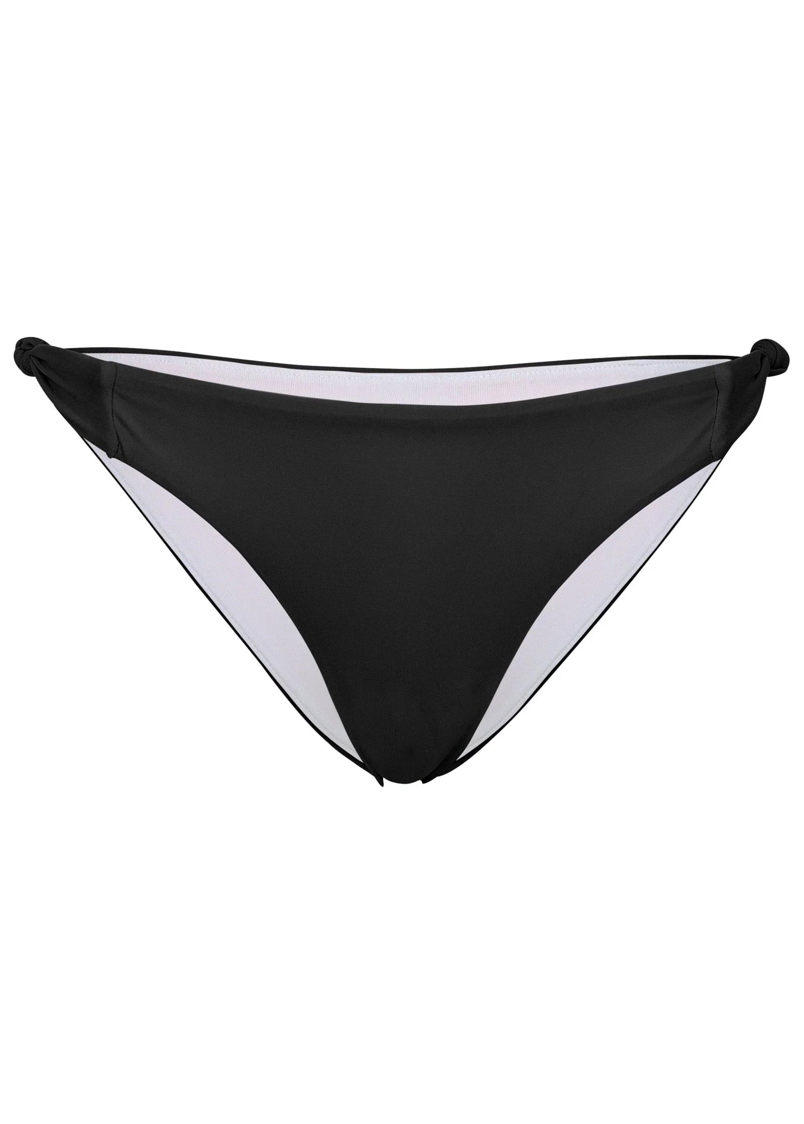 Knotted Cheeky Bottom Black Beauty