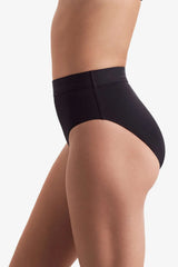 Brooke High Waist Pant Black Lido Rib