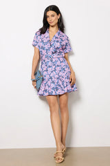 Peach Mini Dress