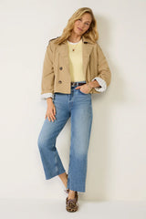 Benny Cropped Trench Jacket