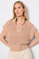 Gaines Half Zip Knit