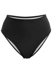 Tahiti Midi Bikini Bottom Black Beauty