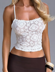 JESIRA TOP OFF WHITE