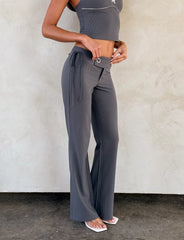 EMORY PANT GREY PINSTRIPE