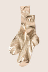 Ribbed Laminated Sock