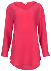 Pack And Go Hoodie Raspberry