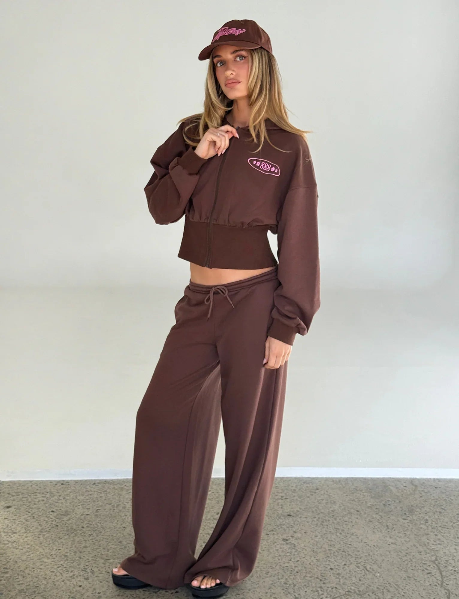 MERRYN TRACK PANT CHOCOLATE