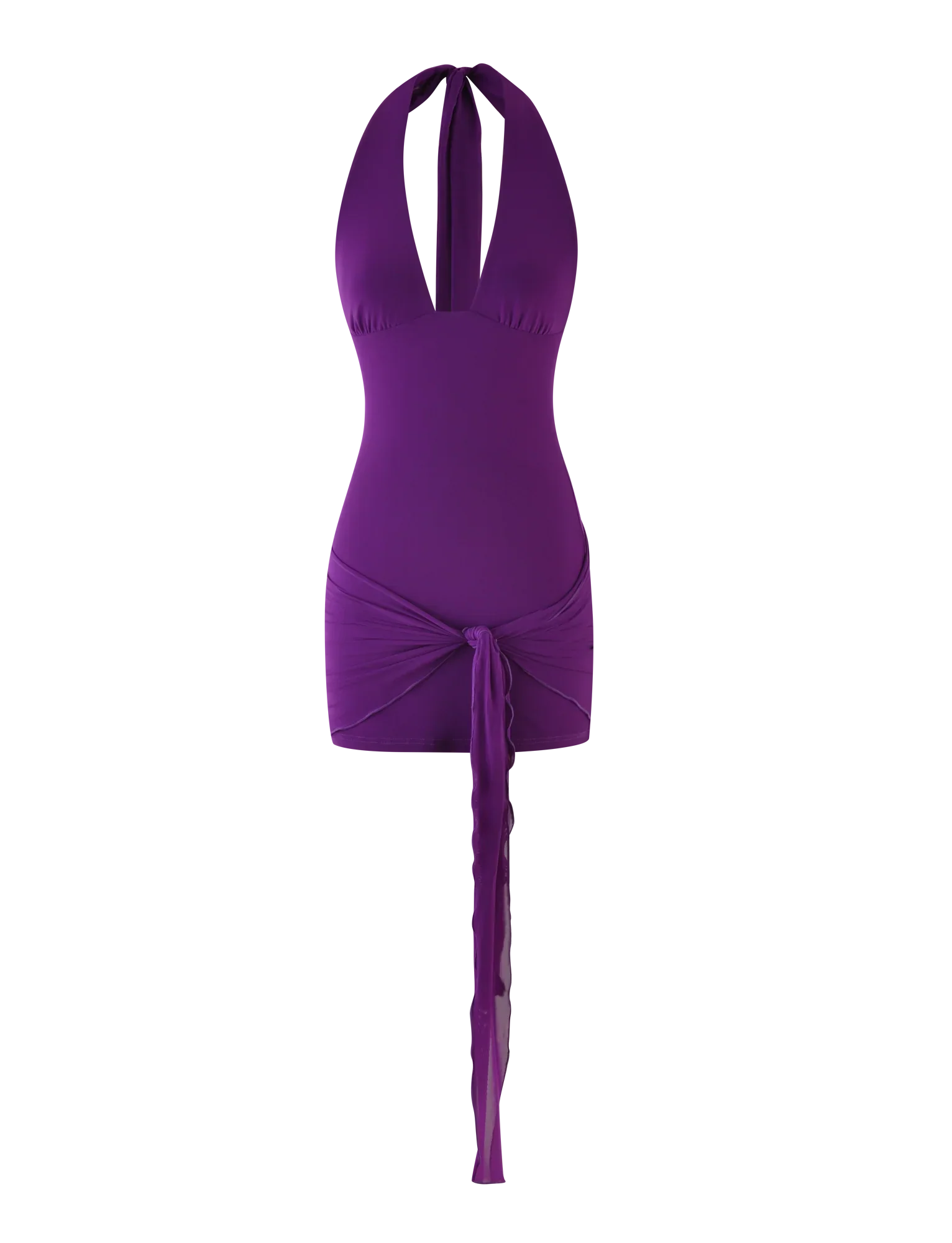JUSTINA MINI DRESS PURPLE