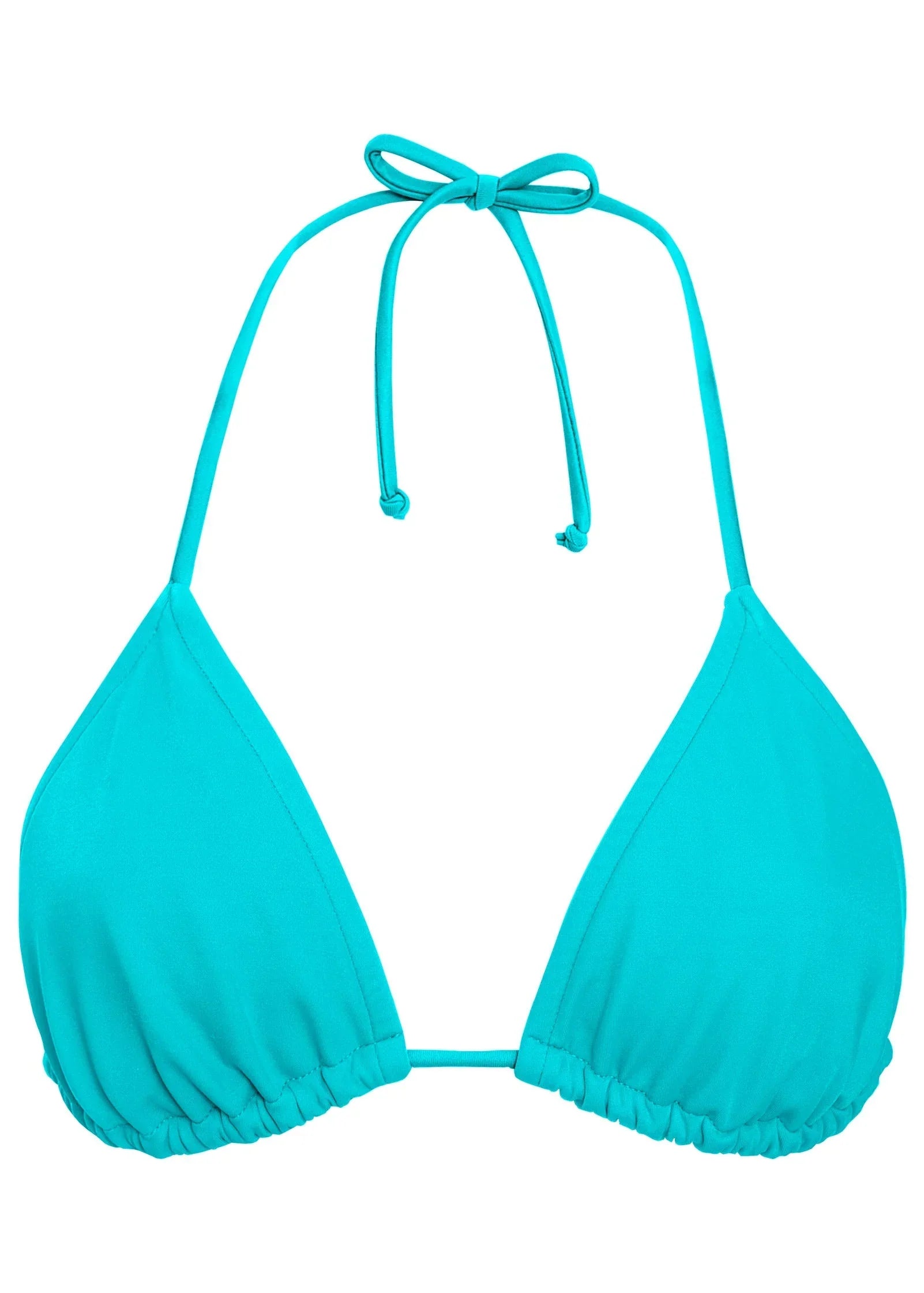Bahamas Triangle Bikini Top Aqua Reef