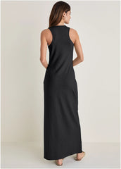 Tank Maxi Dress Jet Black