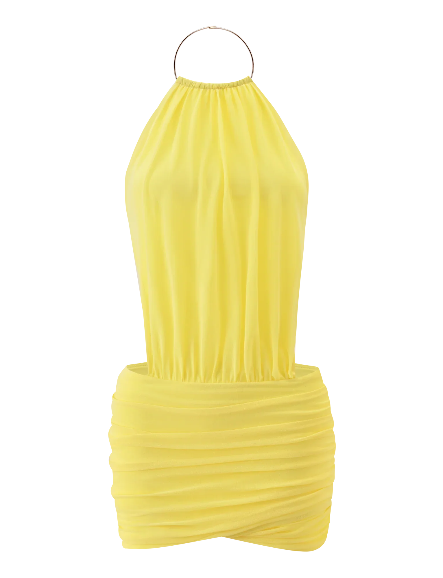 EVANNA MINI DRESS YELLOW