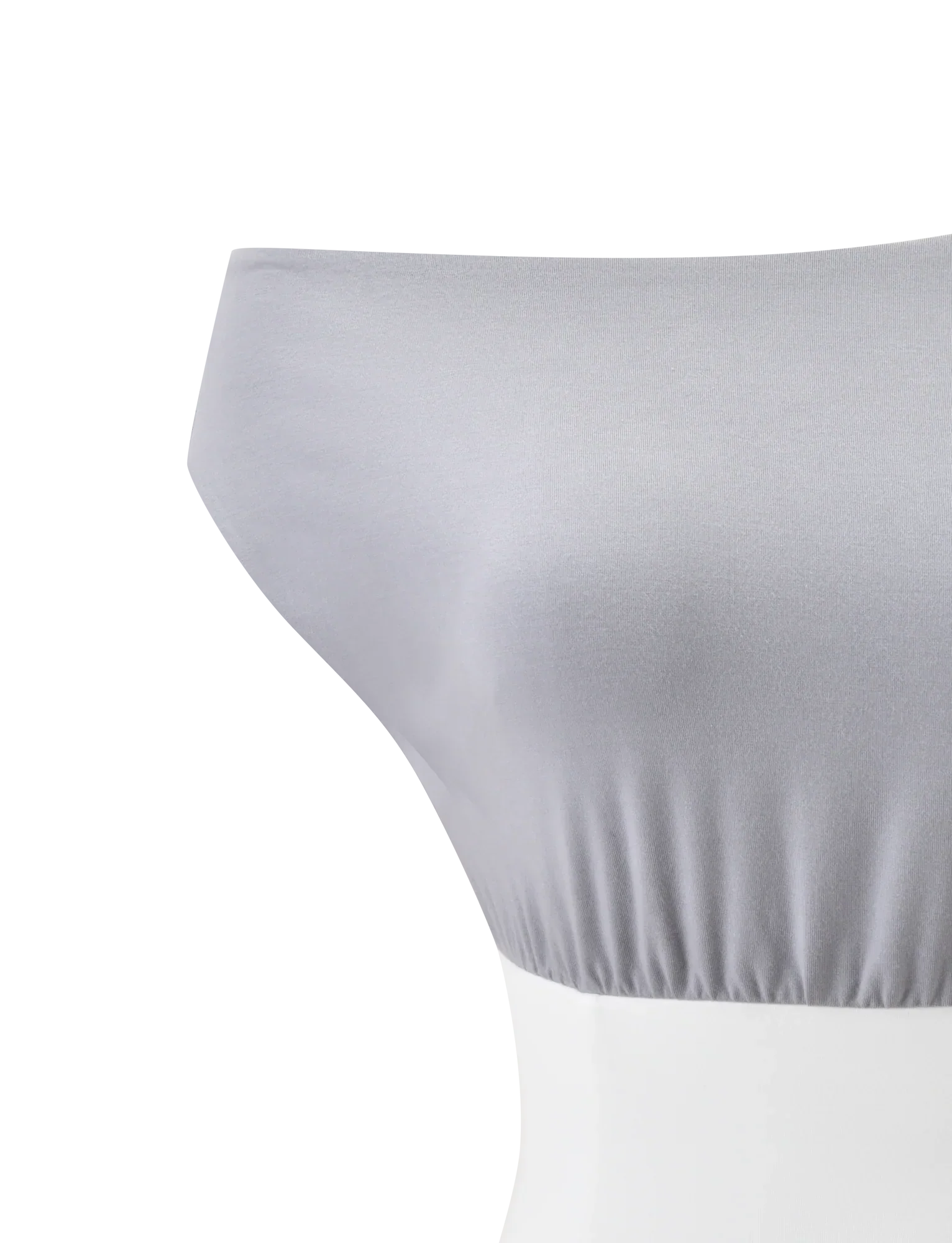 ALYSSA OFF SHOULDER TOP GREY