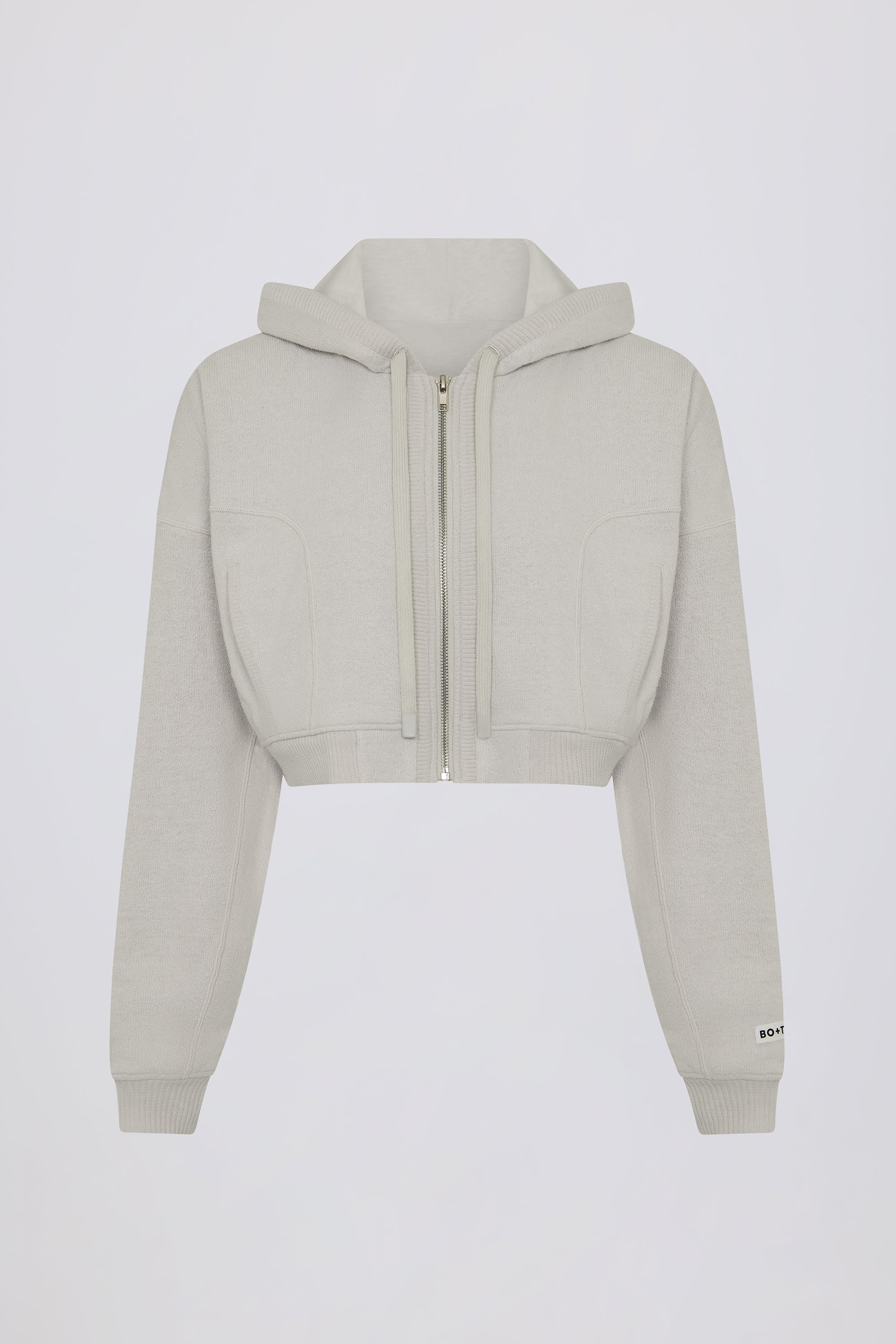 Lightweight Knit V Neck Oversized Jumper in Light Grey