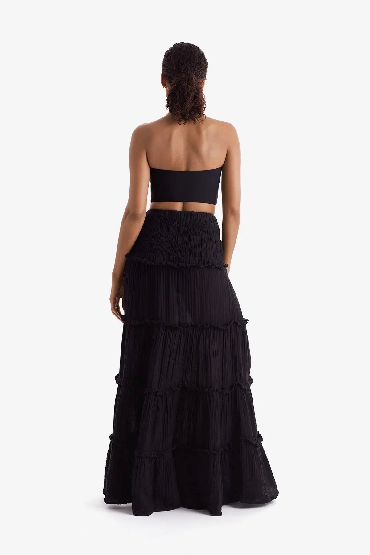 Reef Convertible Skirt Black Bliss Gauze