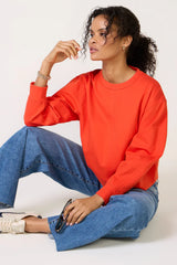 Long Sleeve Crewneck Top
