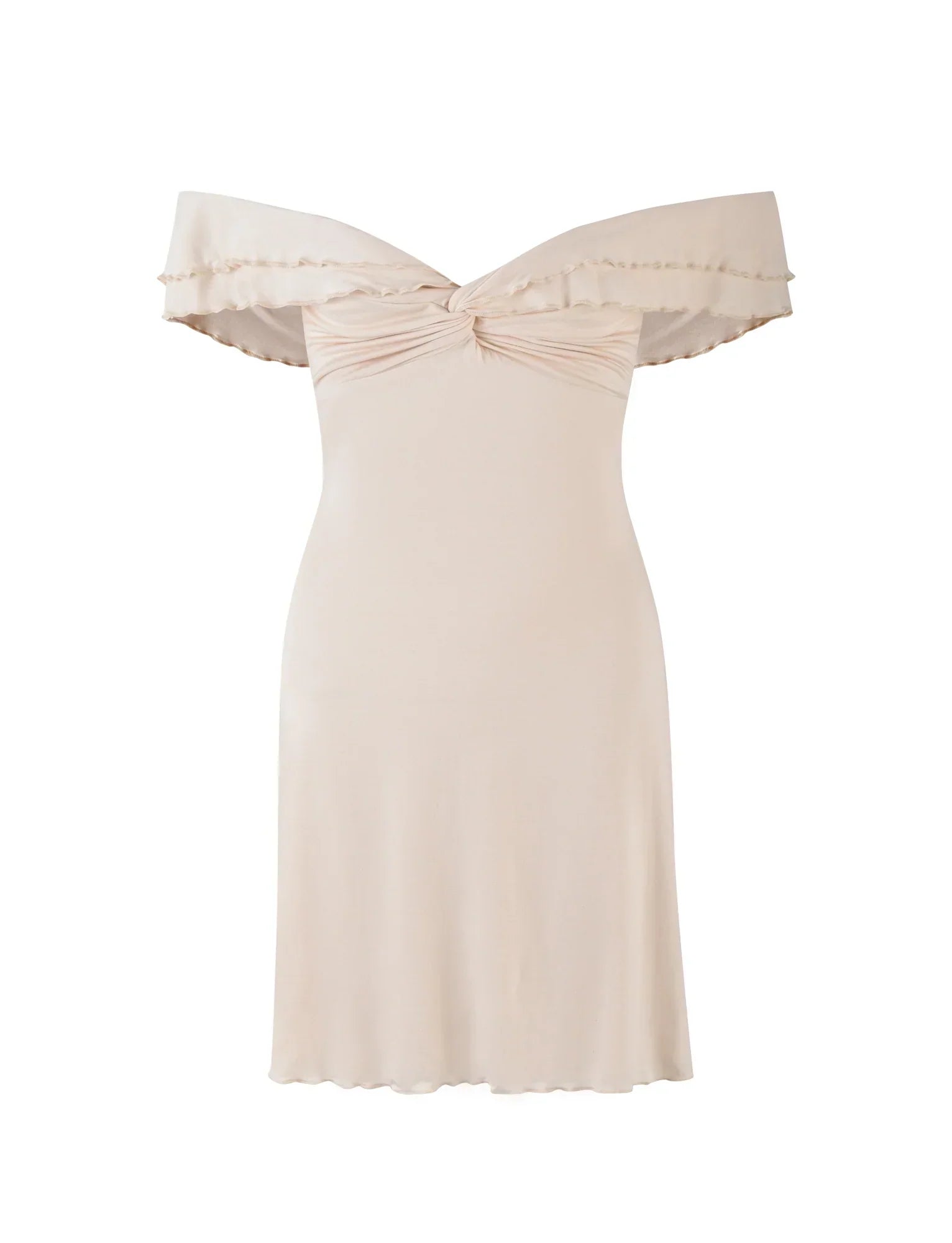DENALI MINI DRESS WHITE BONE