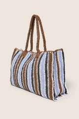 Brandi Raffia Tote