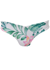 V Front Bikini Bottom Tropical Garden
