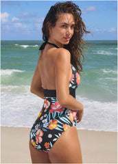Athens One Piece Swimsuit Floral Delight