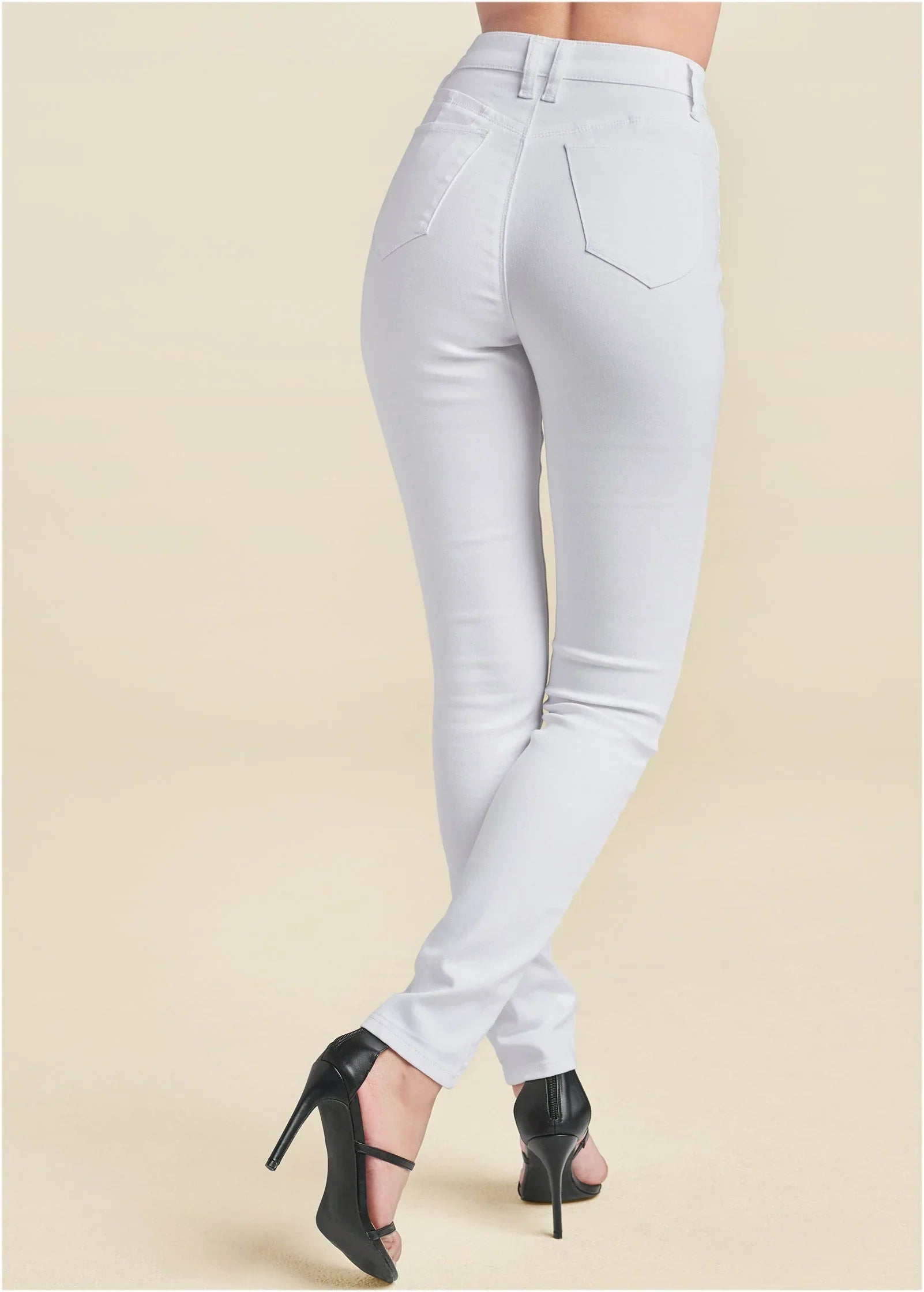 Lift Jeans White Denim