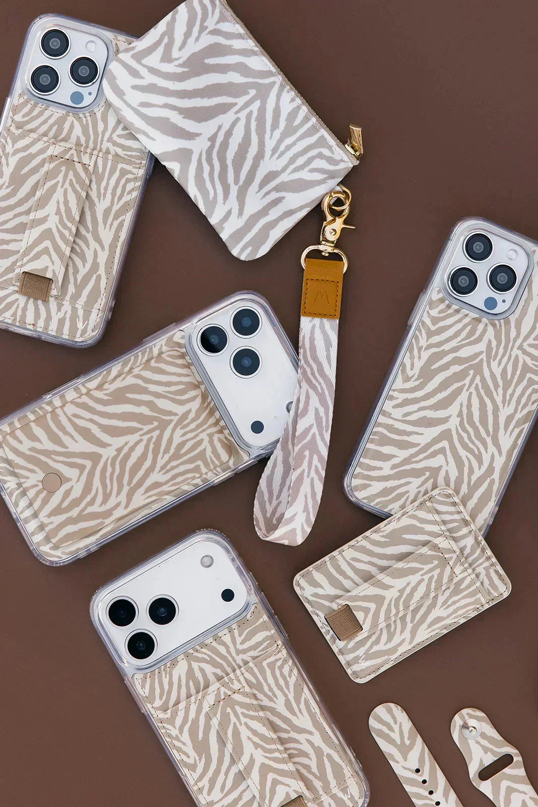 Walli Cases Safari Stripes Magnetic Wallet