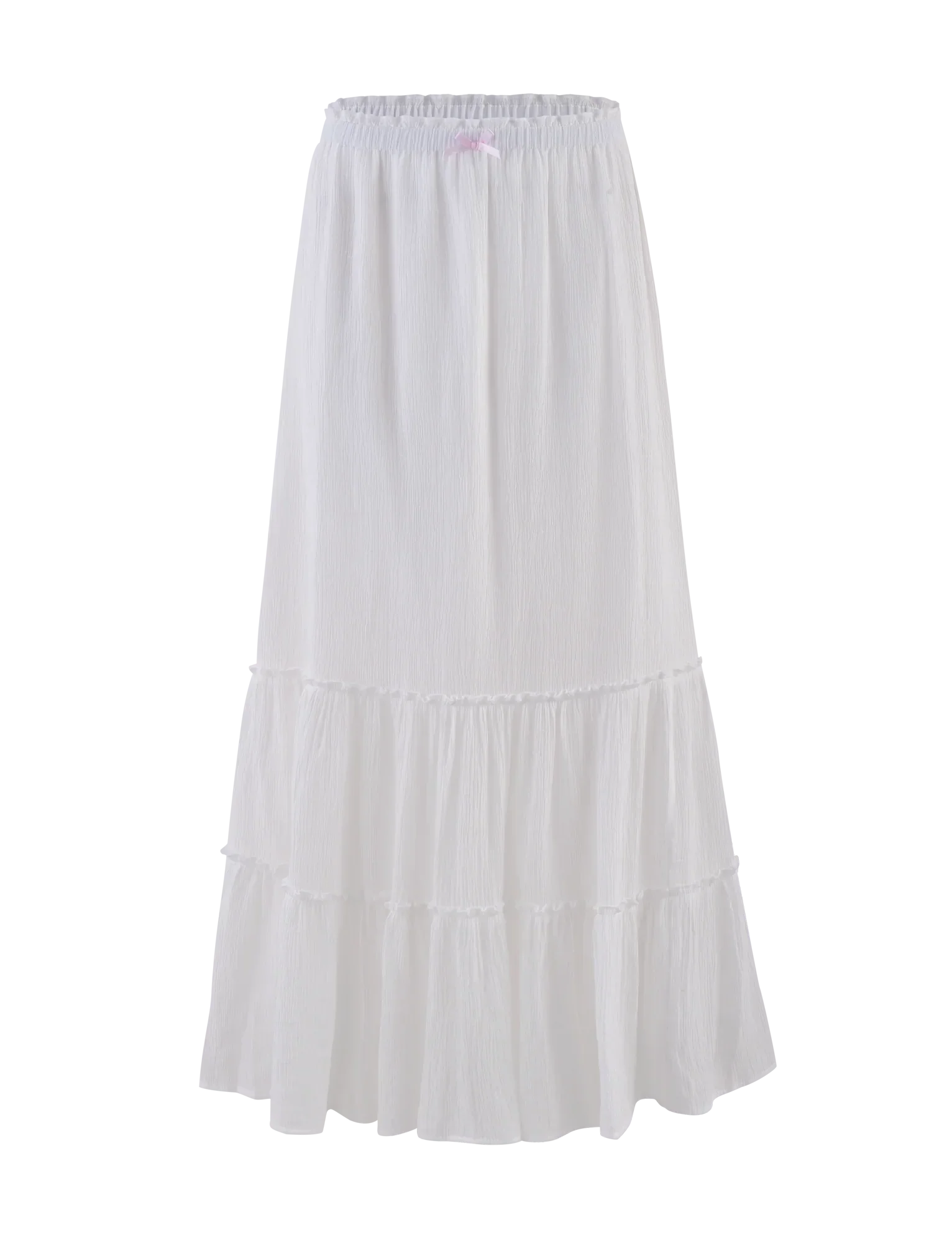 ASHLYNN MAXI SKIRT WHITE