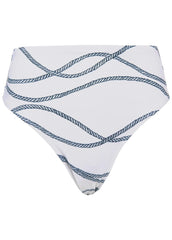 Tahiti Midi Bikini Bottom Nautical Ropes