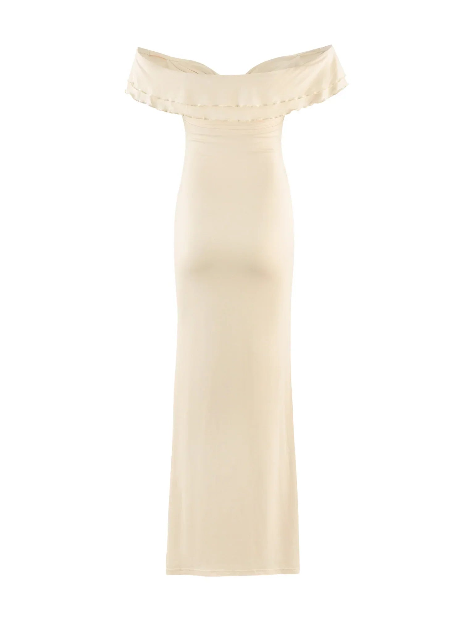 DENALI MAXI DRESS WHITE BONE