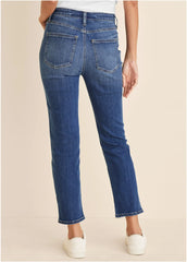 Audrey Straight Leg Jeans Medium Wash